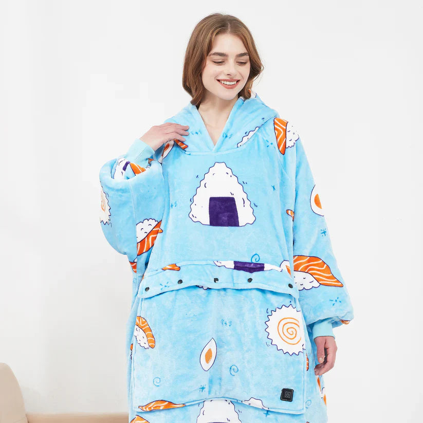 RooHood™ - Heated Hoodie  Pet & Snack Pouch